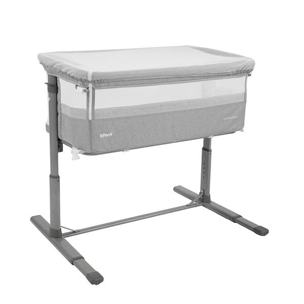 Berço Co-bed Michelangelo Com Mosquiteiro Infanti Cinza