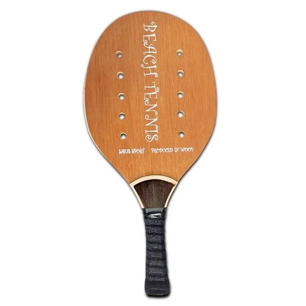 Raquete de Beach Tennis Sakis Sport de Madeira Preto / não aplicavel