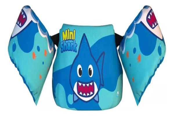 Boia Infantil Colete Salva Vidas AquaKids Mini Shark - Nash