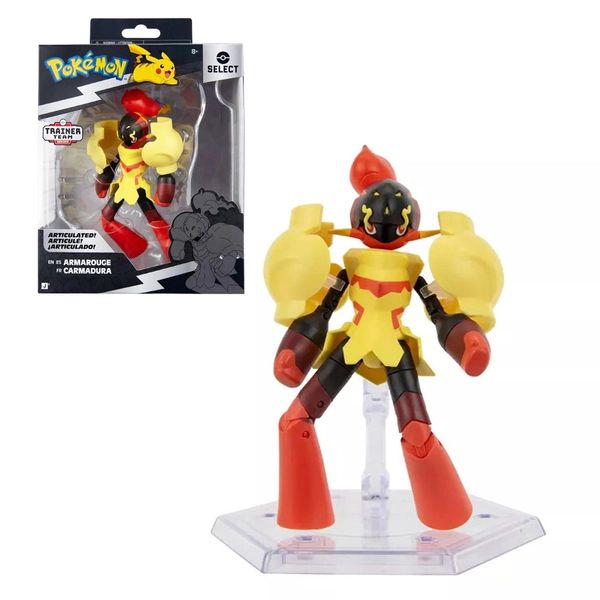 Boneco Pokémon Armarouge 15cm Articulado Trainer Team Series Sunny Select