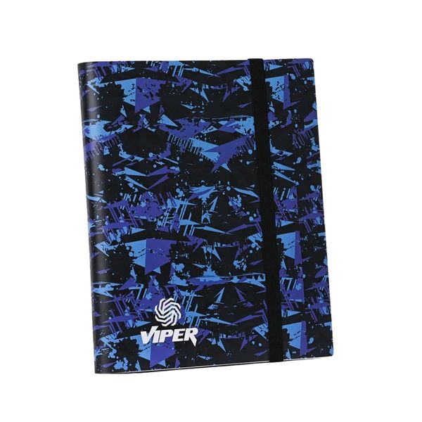 Pasta PP 3x3 Viper Azul e Roxa com elastico