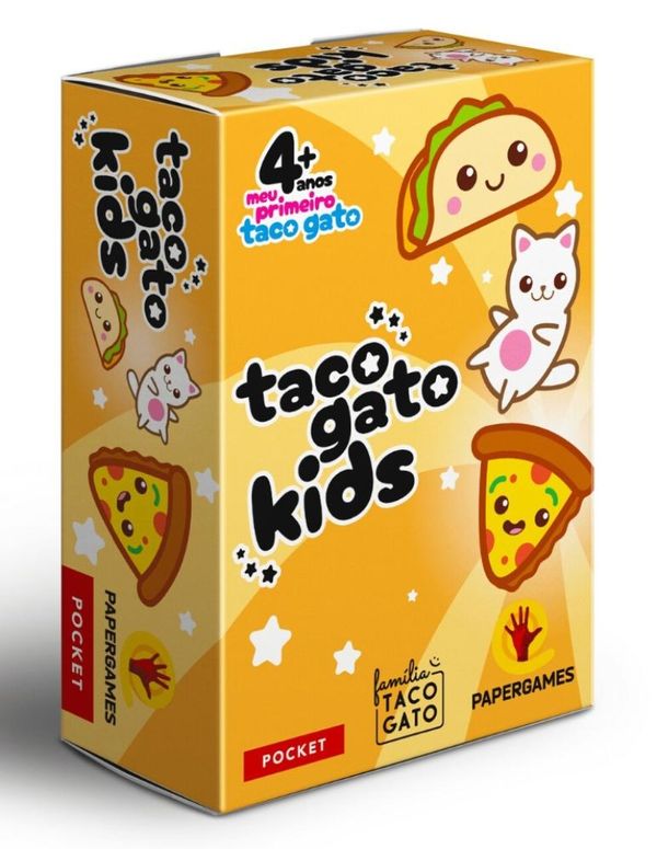 Jogo De Cartas Taco Gato Kids Papergames - PPG-J108