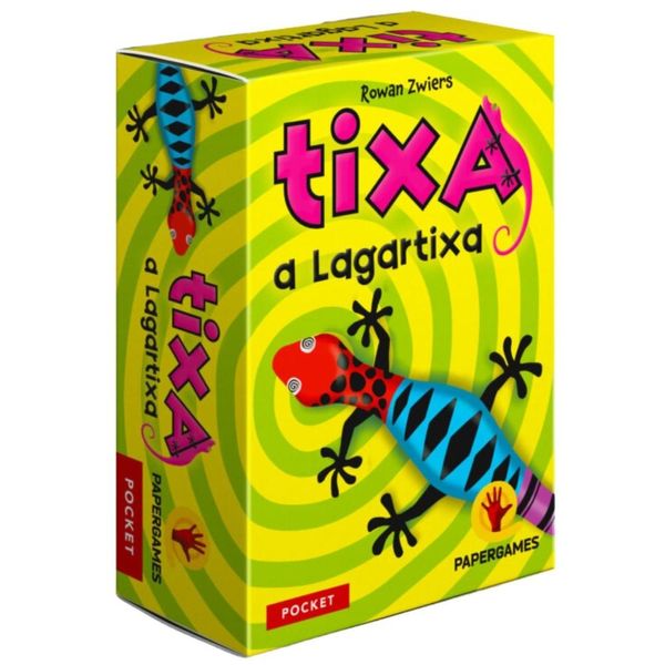Jogo De Cartas Tixa, a Lagartixa Papergames - PPG-J120