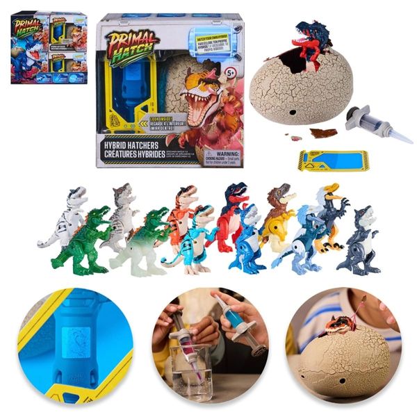 Ovo Dinossauro Surpresa Interativo Primal Hatch Hybrid Hatchers Sunny