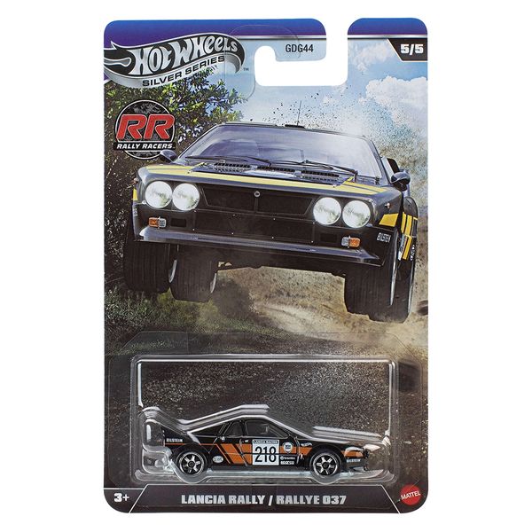 Carrinho Hot Wheels Silver Series RR Rally Racers Lancia Rally JNF48