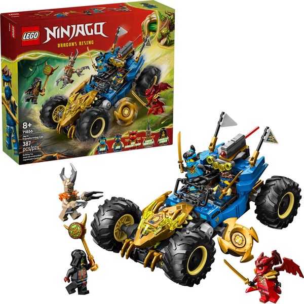 Lego Ninjago Carro Transformador do Jay 71856 com 387pcs