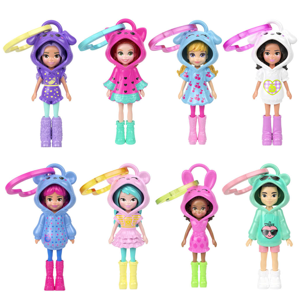 Boneca - Polly Pocket  - Sortida - Estilo Em 7,5 Cm - Mattel