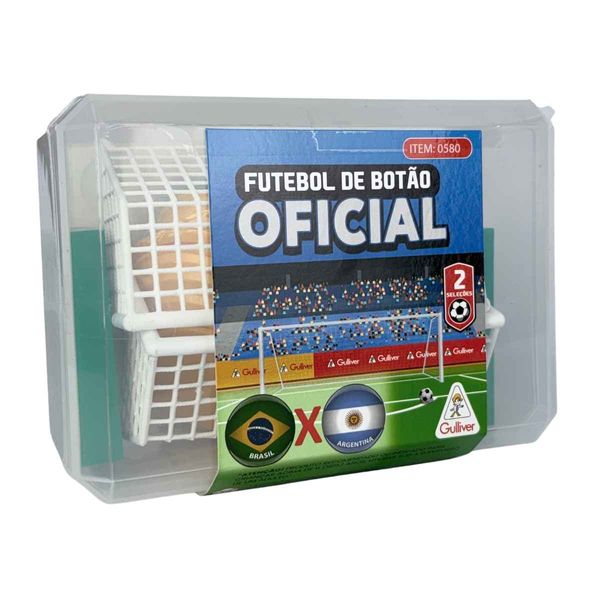 Futebol De Botão Oficial Brasil x Argentina Original Gulliver, Clássico Seleções Copa Do Mundo