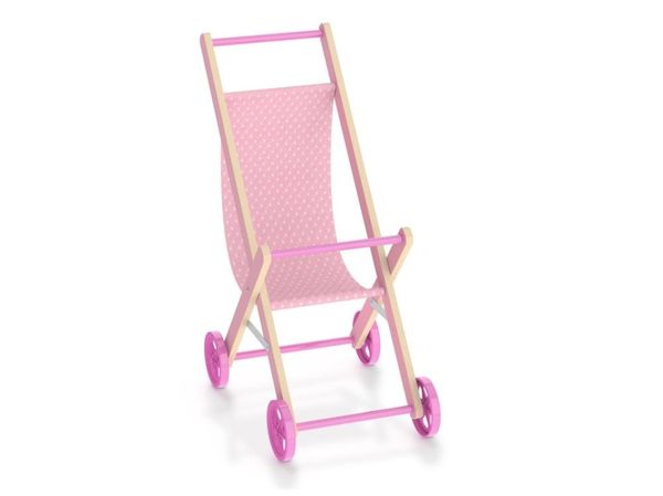 CARRINHO DE PASSEIO CARRO DE BONECAS - FASHION GIRL