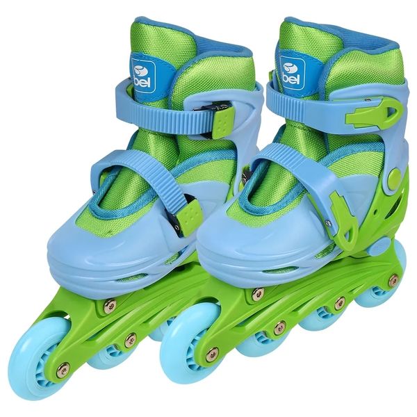 Patins Roller Infantil In-line Tri-line Quadri-line Dino (P) (29-32) - BELFIX