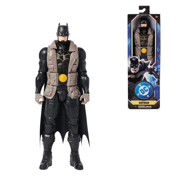 Boneco Batman DC Sunny 30cm Articulado Super Herói Colecionável Presente Infantil