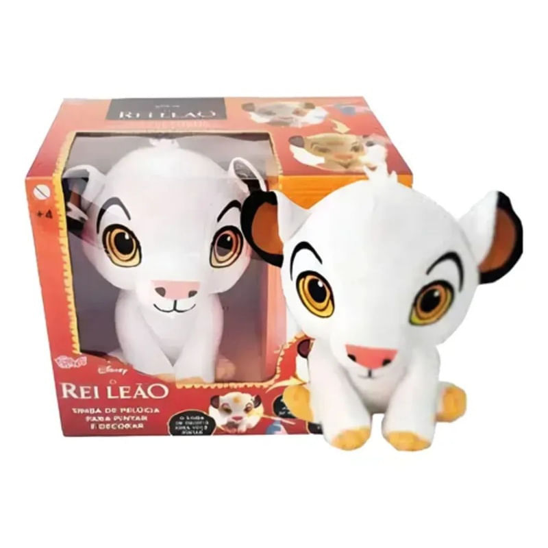 Pelúcia Para Colorir - Disney - Simba - Toyng