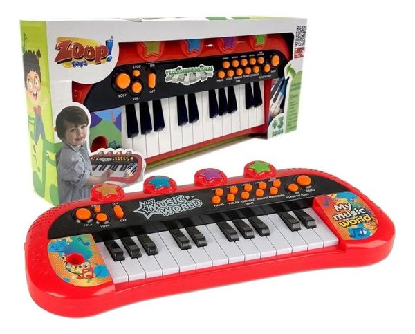Teclado Musical Rockstar Zoop Toys - ZP00754