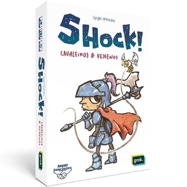 Jogo de Cartas Shock! Cavaleiros e Venenos Grok