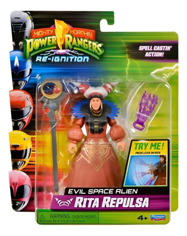 Boneco Rita Repulsa Power Ranger Re-Igition Sunny - 5180