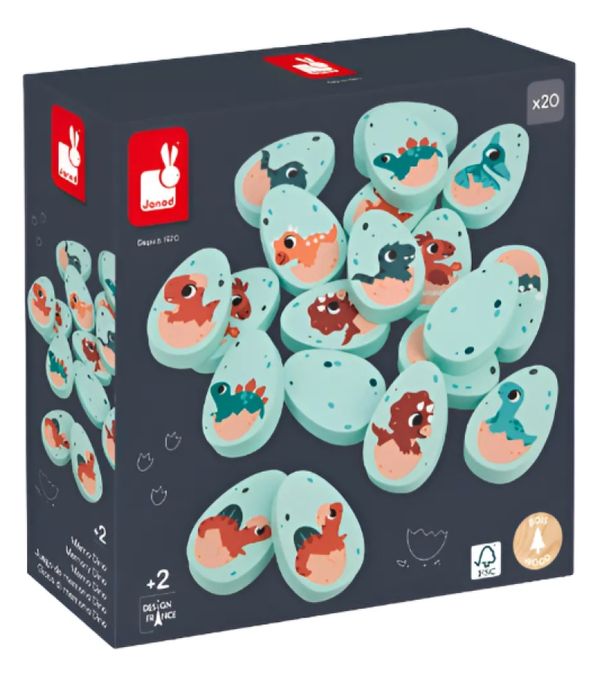 Jogo Da Memória Dino Janod J05826