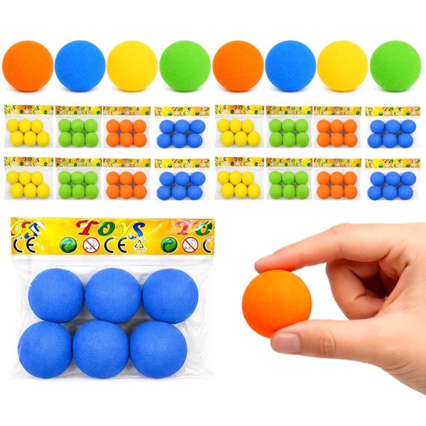 Refil Bolinhas de Espuma para Lançador de Bolinhas Kit c/ 90