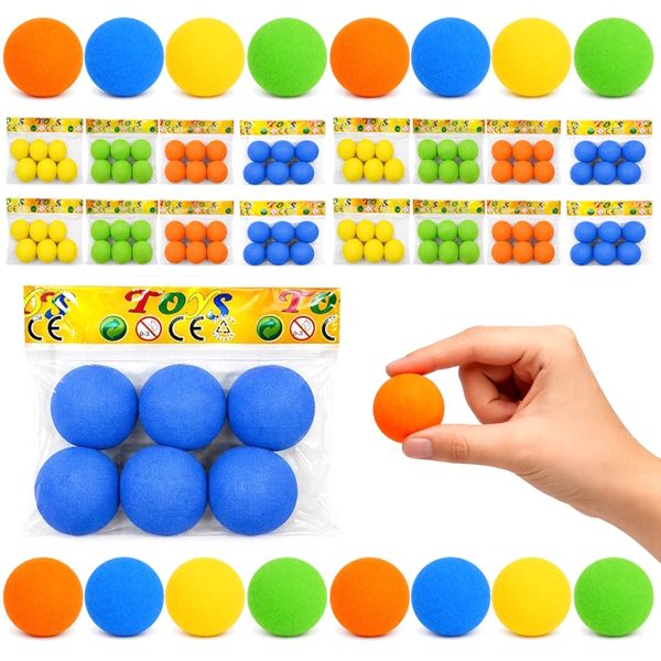 120 Bolinhas de Espuma EVA Munição p/ Lançador Nerf Pressão