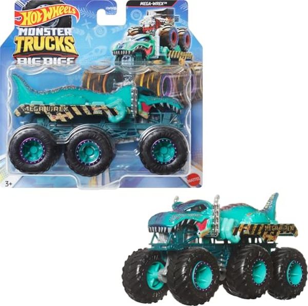Hot Wheels Monster Trucks Caminhões Reboque 1:64 - Modelo e Cor sortidos