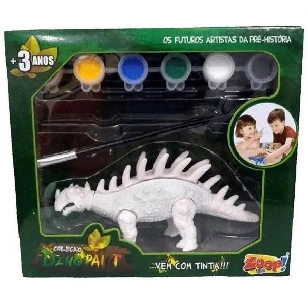 Dinossauro Anquilossauro - Coleção Dino Paint
