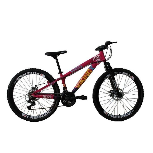 Bicicleta Tuff30 Freeride Aro 26 Freio a Disco Viking