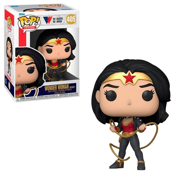 Funko Pop Mulher Maravilha Odyssey #405 DC Comics Boneco Colecionável Original