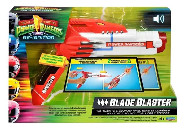 Blade Blaster Com Luz E Som Power Rangers Re-ignition Sunny
