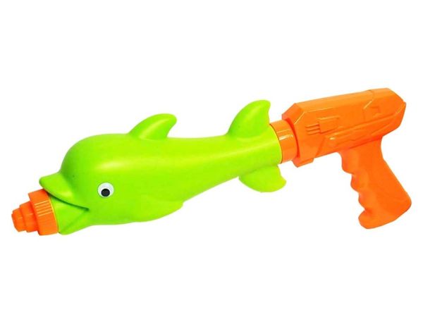 Lançador de Água Golfinho - 36 cm - Cores Sortidas - DM Toys -