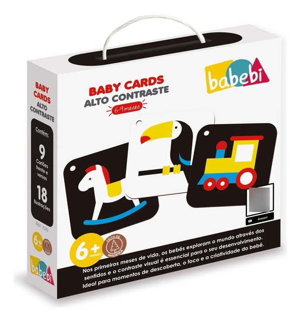 BABY CARDS - ALTO CONTRASTE (6 a 9 meses)