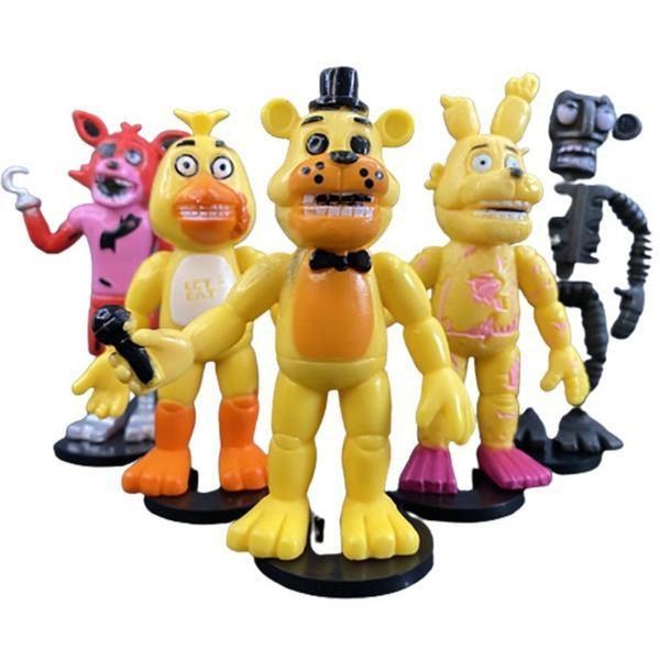 Kit 6 Bonecos Bonequinhos Five Nights At Freddy 'S Nº10