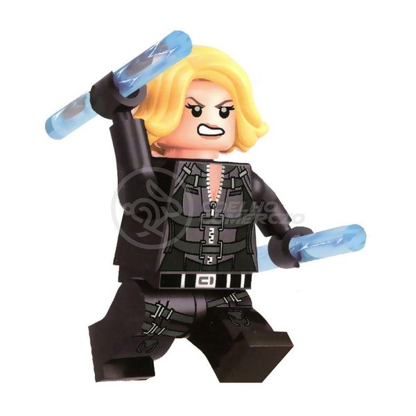 Boneco Action Figure Avengers Bloco De Montar Viúva Negra