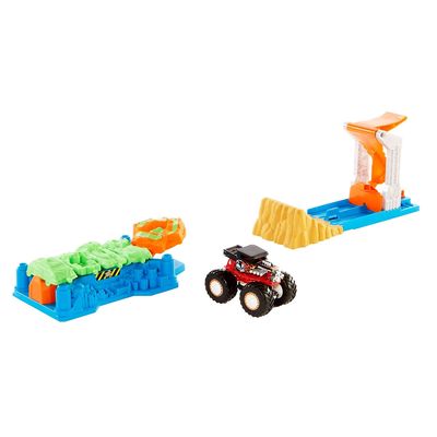 Hot Wheels Monster Trucks Launch & Bash Playset by Mattel