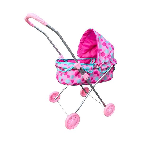 Carrinho de Boneca Passeio Divertido Berço Plus DM Toys DMT6501