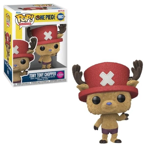Boneco Funko Pop Chopper 1883 Flocked One Piece Live Action Netflix Original