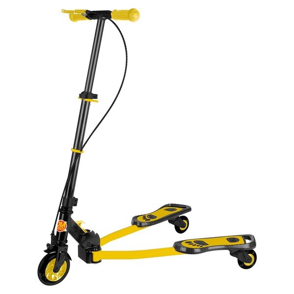 Patinete Radical Frog New Amarelo DM Toys DMR5819 AM
