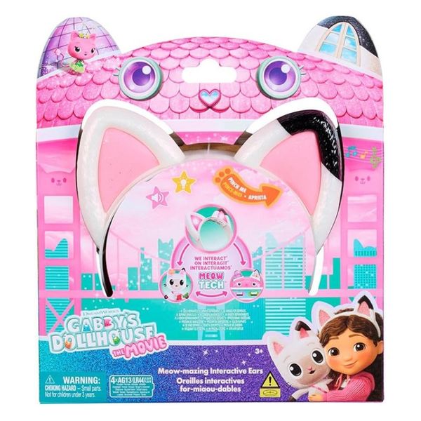 GABBY´S DOLLHOUSE O FILME - TIARA DE ORELHA MUSICAL DA GABBY - SUNNY