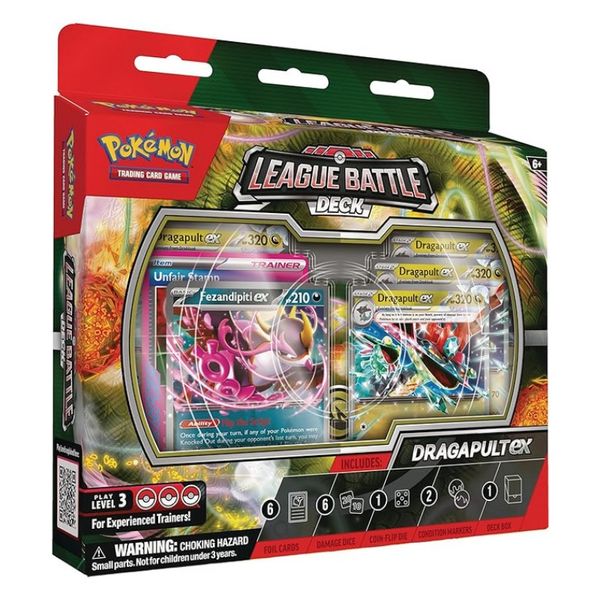 POKEMON TCG EM INGLES DRAGAPULT EX LEAGUE BATTLE DECK - THE POKÉMON COMPANY