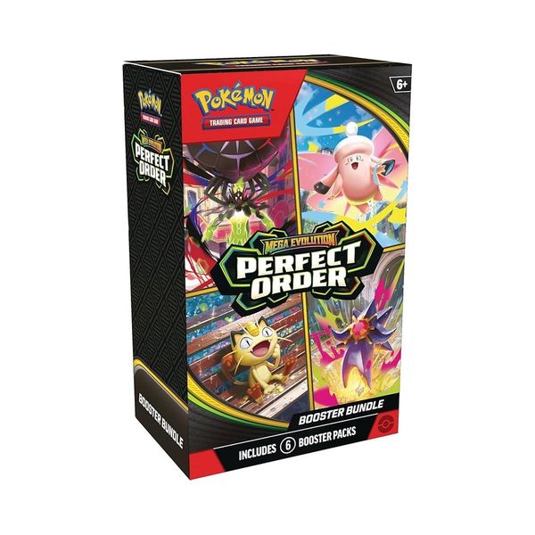 POKEMON TCG EM INGLES PACOTE 6 BOOSTERS PERFECT ORDER - THE POKÉMON COMPANY