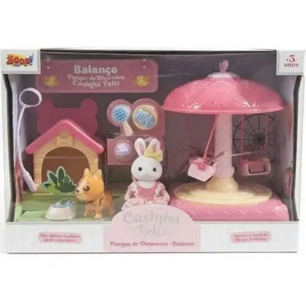 CASINHA FELIZ PARQUE DE DIVERSÕES BALANÇO - ZOOP TOYS
