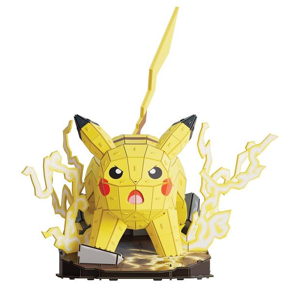 Quebra-Cabeça 3D - 4D Build - Pokémon - Pikachu - 201 Peças - Sunny