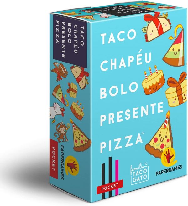 Taco Chapéu Bolo Presente Pizza PaperGames PPG-J060
