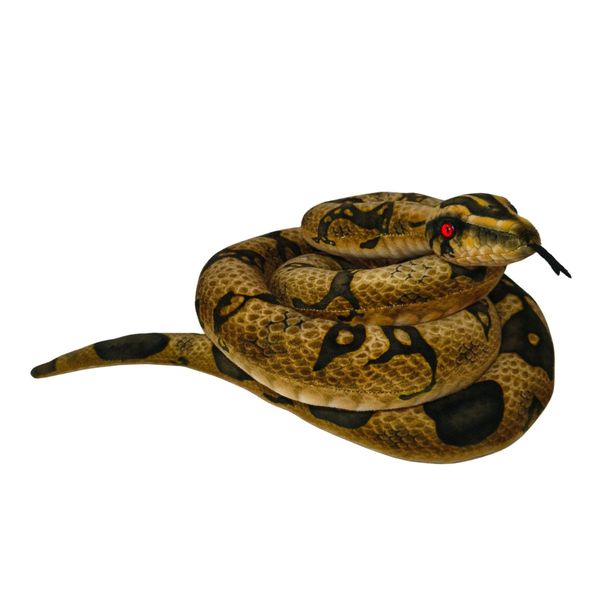 Pelúcia Cobra Piton Realista Grande 2 Metros Animal Selvagem