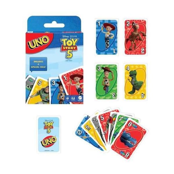 Jogo de Cartas Uno Toy Story 5 Mattel - JLN03