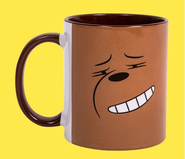 Caneca Pardo - Ursos Sem Curso - Cartoon Netwoork - Clube Comix