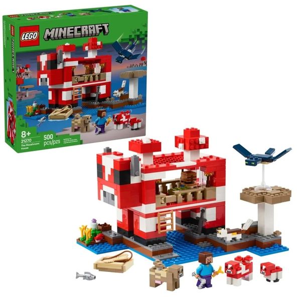 Lego Minecraft A Casa Coguvaca 500 Peças - 21270