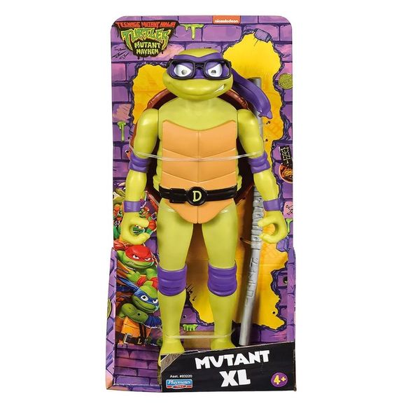 Boneco Tartarugas Ninja Caos Mutante XL 24cm - Donatello - Sunny