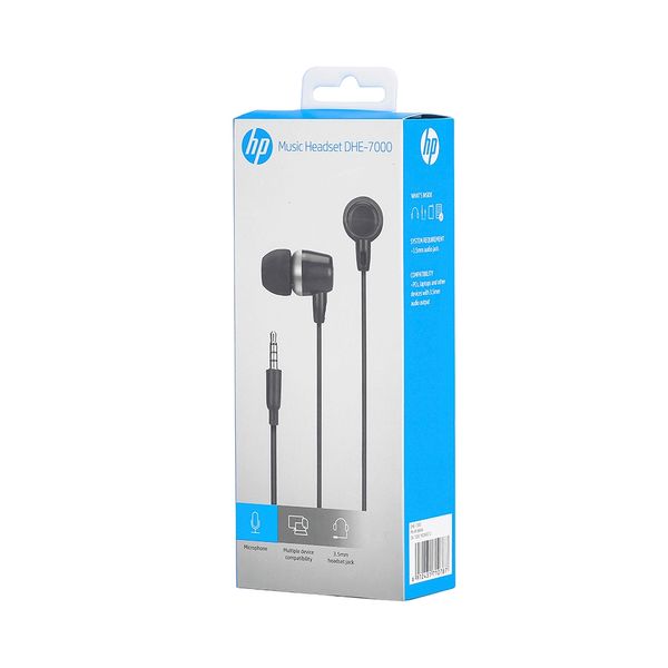 Fone De Ouvido HP P2 Intra Auricular C/Microfone - DHE-7000 Branco