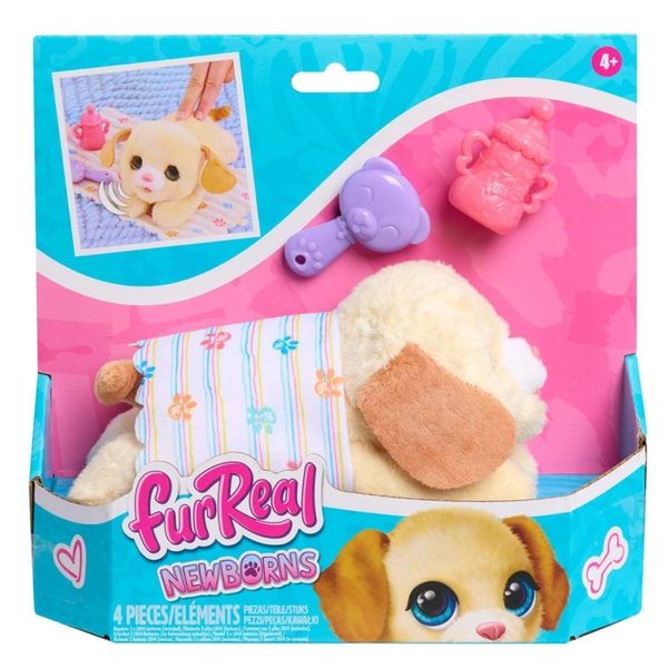 Pelucia Fur Real Newborns Cachorro Hora de Dormir Sunny 4150