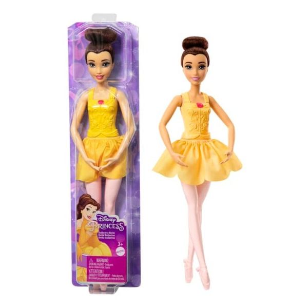 Boneca Bella Bailarina - A Bela e a Fera - Princesas Disney - Mattel