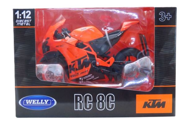 Moto KTM RC 8C - 1/12 - Welly